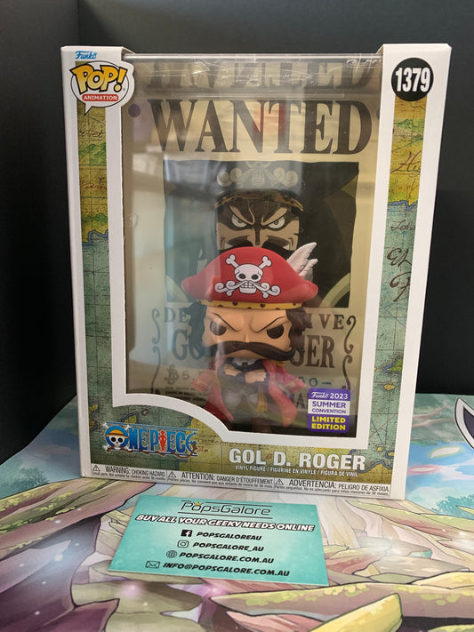 One Piece: Gol D. Roger #1379 (2023 Summer Convention) - Poster Cover Pop Vinyl