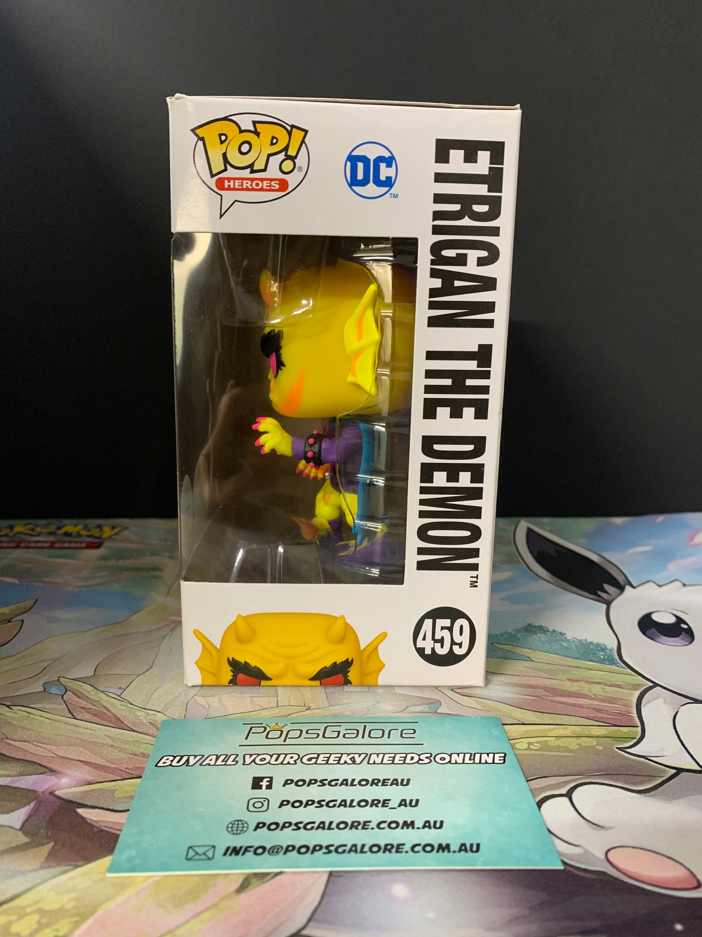 Justice League - Etrigan the Demon #459 (Limited Black Light Chase) - Pop Vinyl