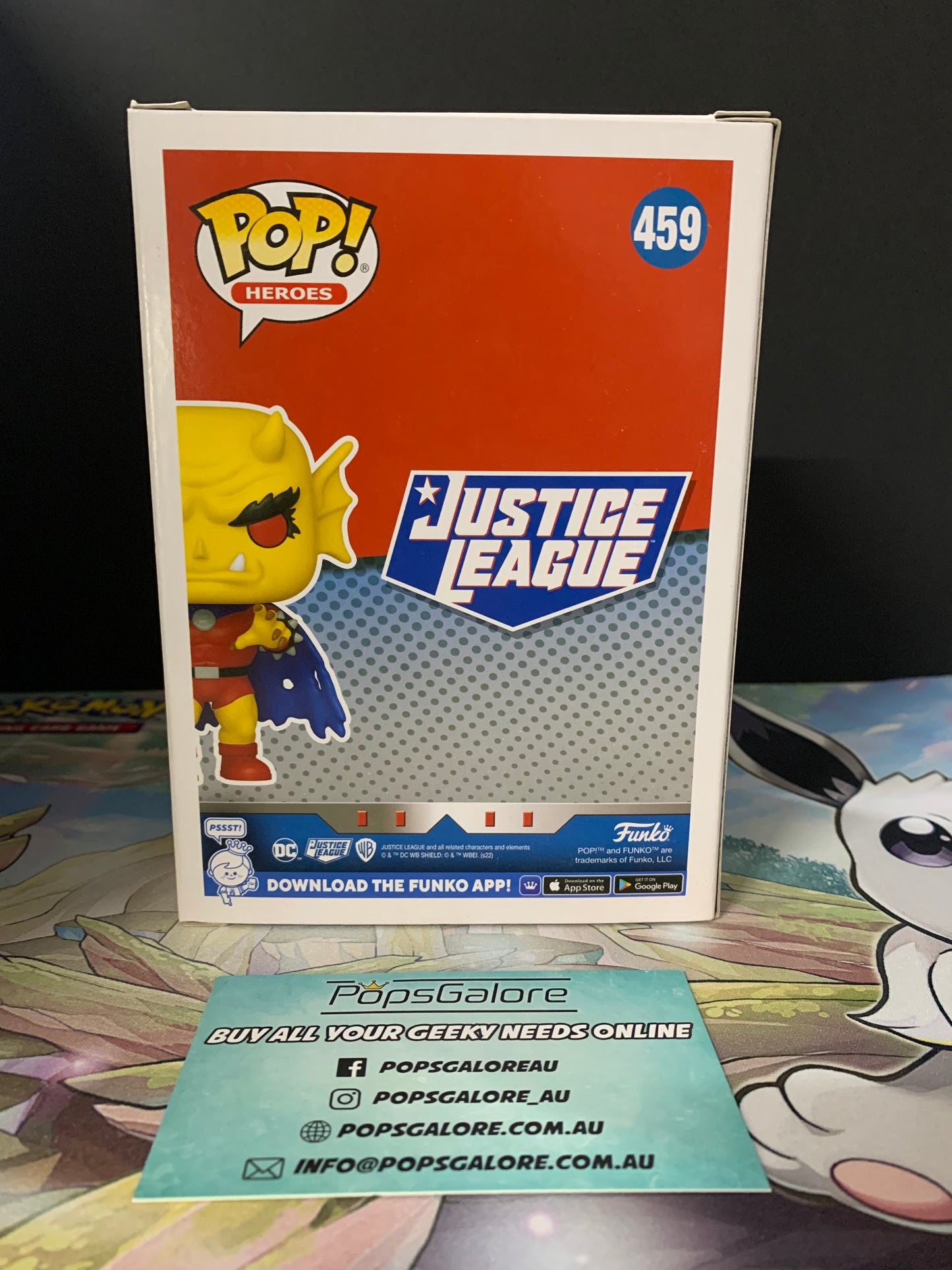Justice League - Etrigan the Demon #459 (Limited Black Light Chase) - Pop Vinyl