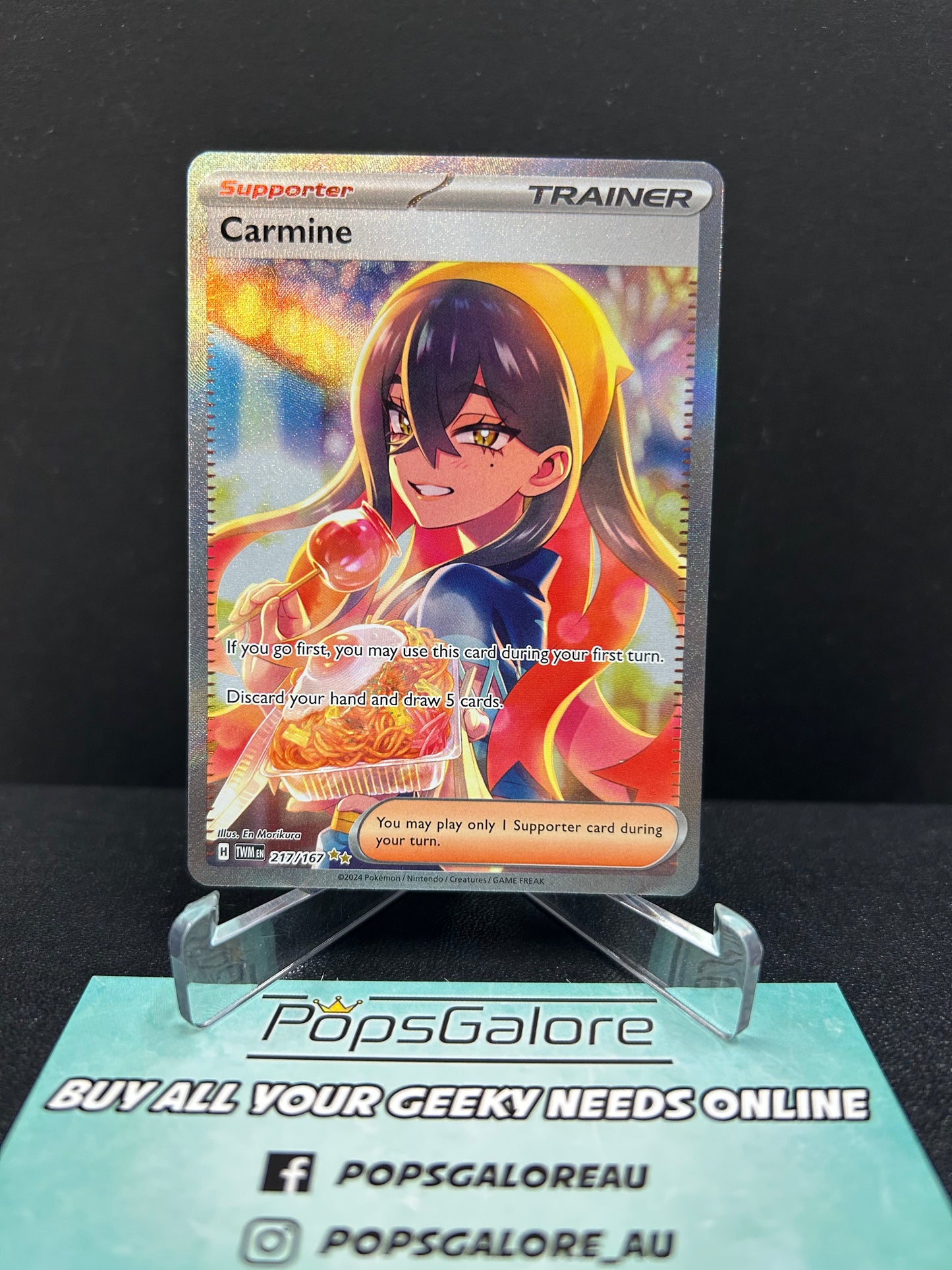 Carmine 217/167 - Pokemon TCG SV: Twilight Masquerade