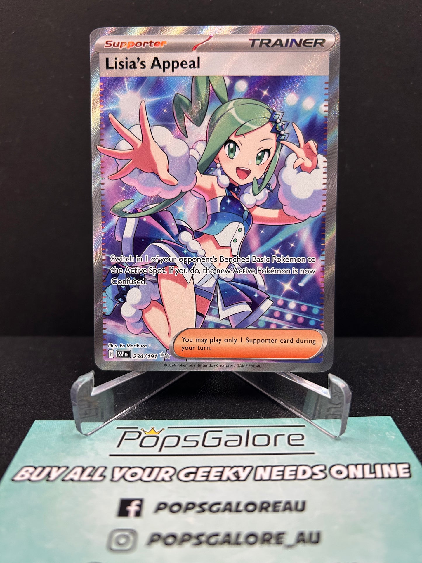 Lisia's Appeal 234/191 - Pokemon TCG SV: Surging Sparks