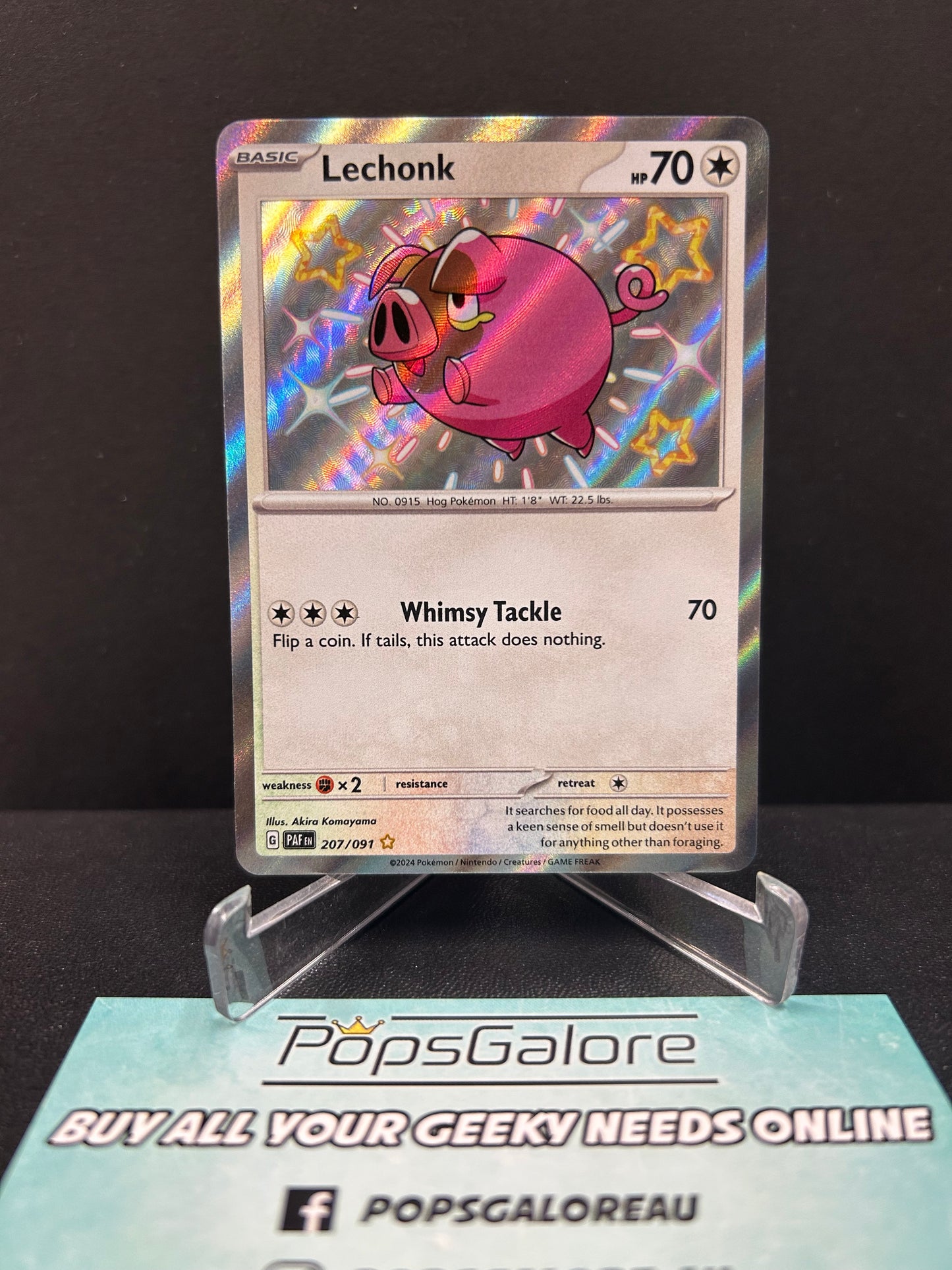 Lechonk 207/091 - Pokemon TCG S&V: Paldean Fates