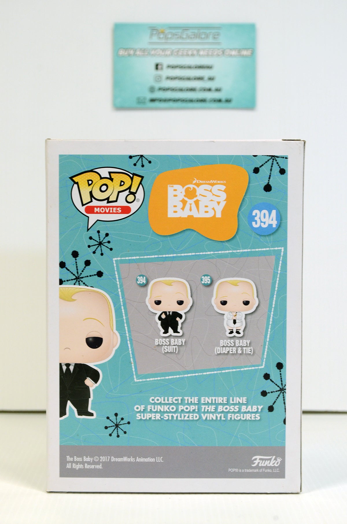 Boss Baby "Suit" #394 - Pop Vinyl