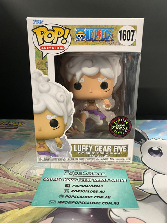 One Piece - Luffy Gear Five #1607 (Limited Edition Glow Chase) - Pop Vinyl
