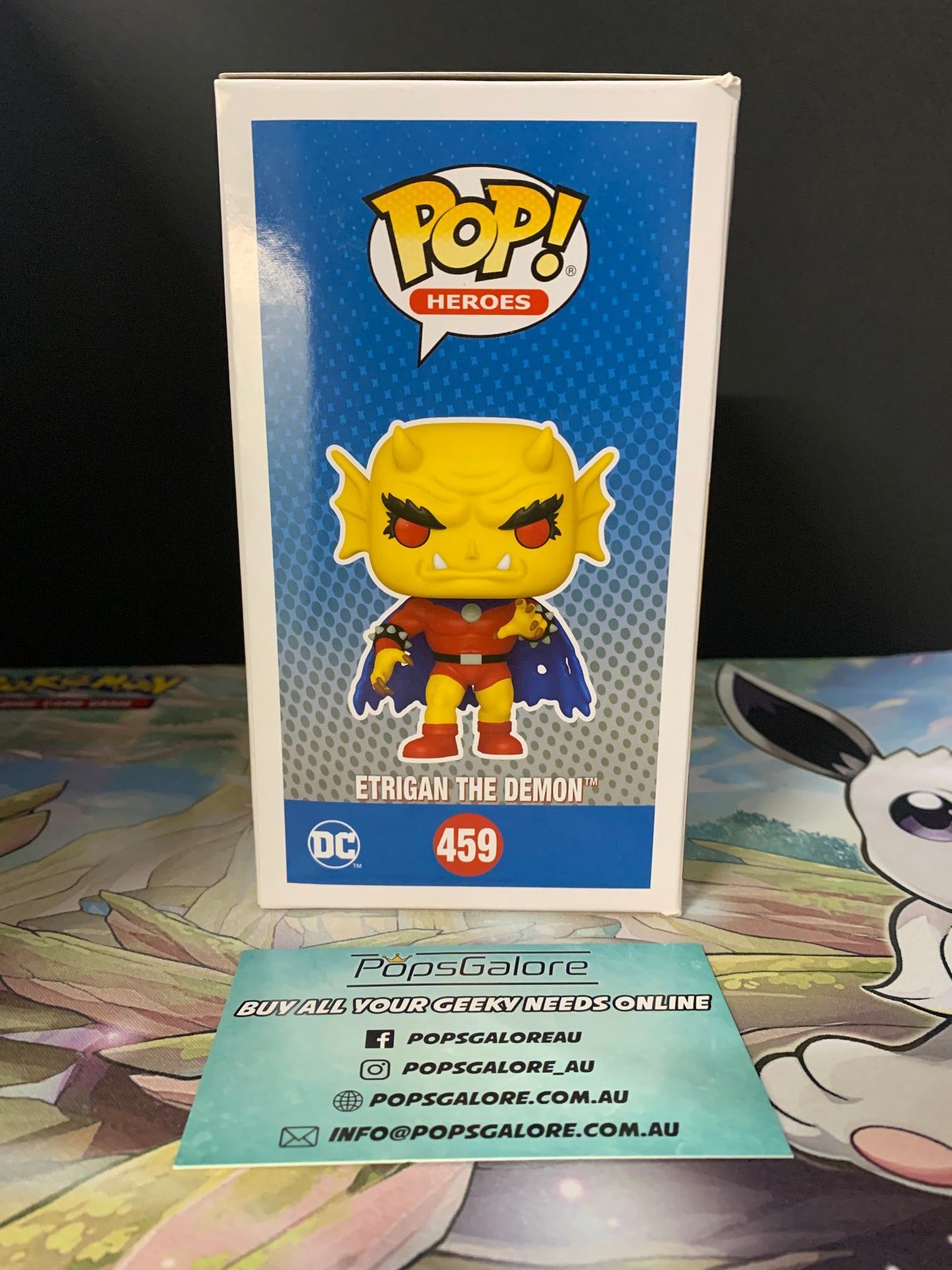 Justice League - Etrigan the Demon #459 (Limited Black Light Chase) - Pop Vinyl