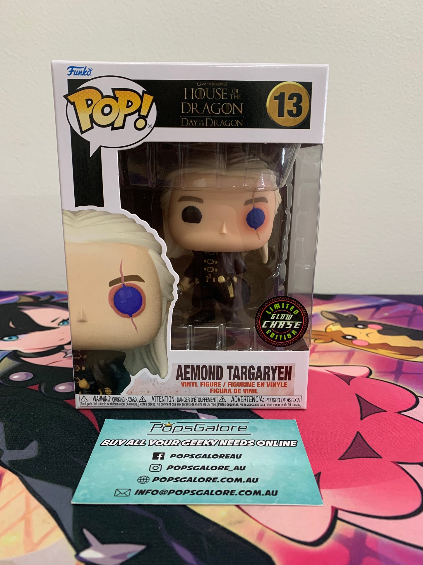 House of Dragon - Aemond Targaryen #13 (Limited Glow Chase) - Pop Vinyl