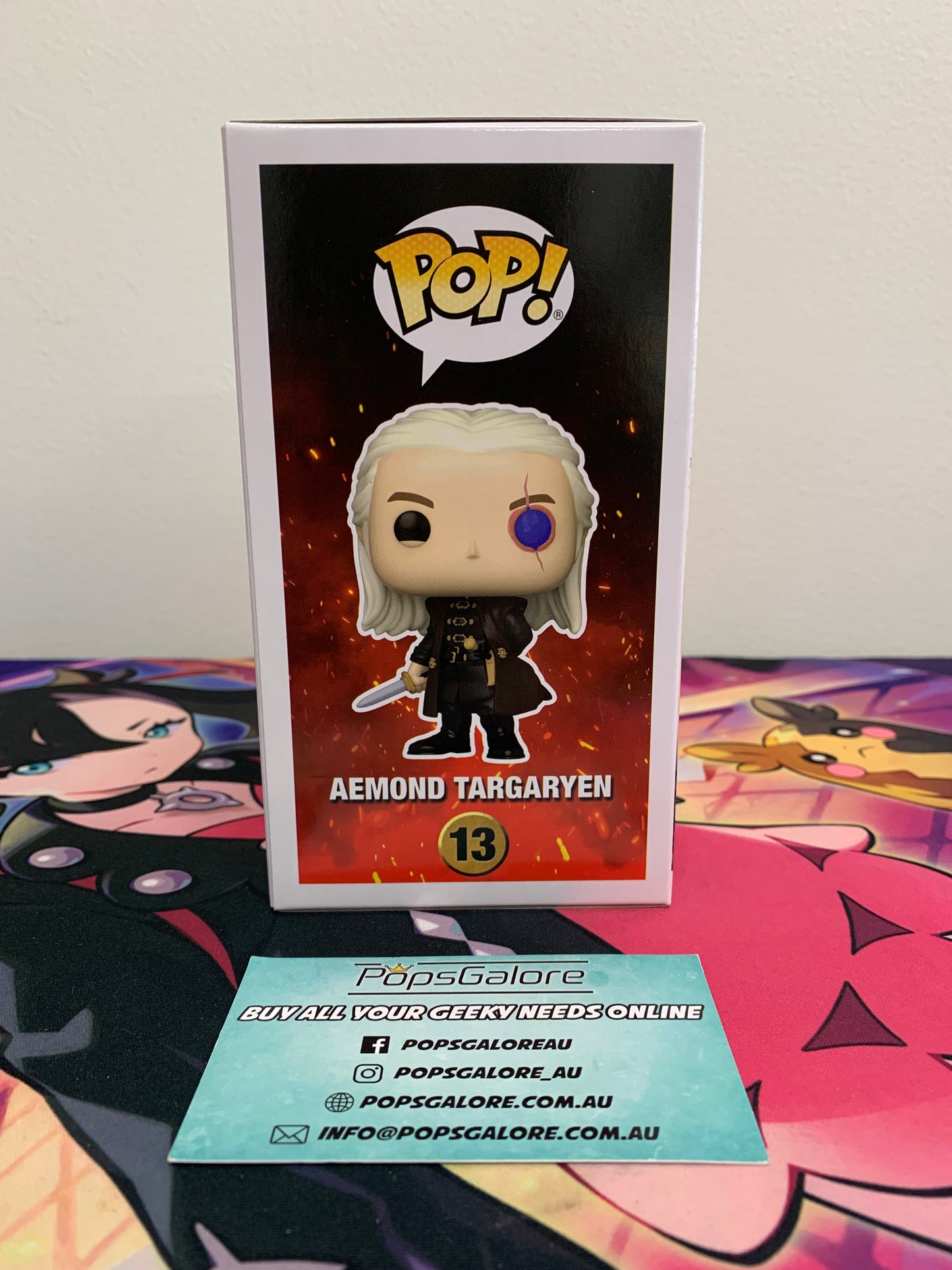 House of Dragon - Aemond Targaryen #13 (Limited Glow Chase) - Pop Vinyl