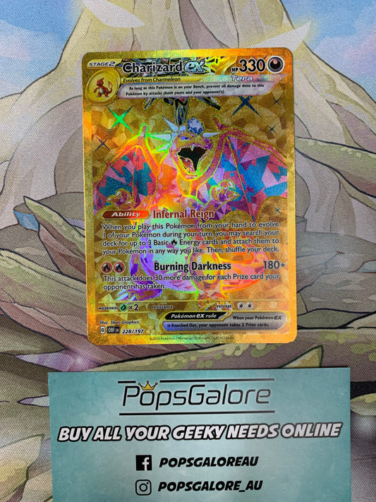 Charizard ex 228/197 - Pokemon TCG S&V: Obsidian Flames