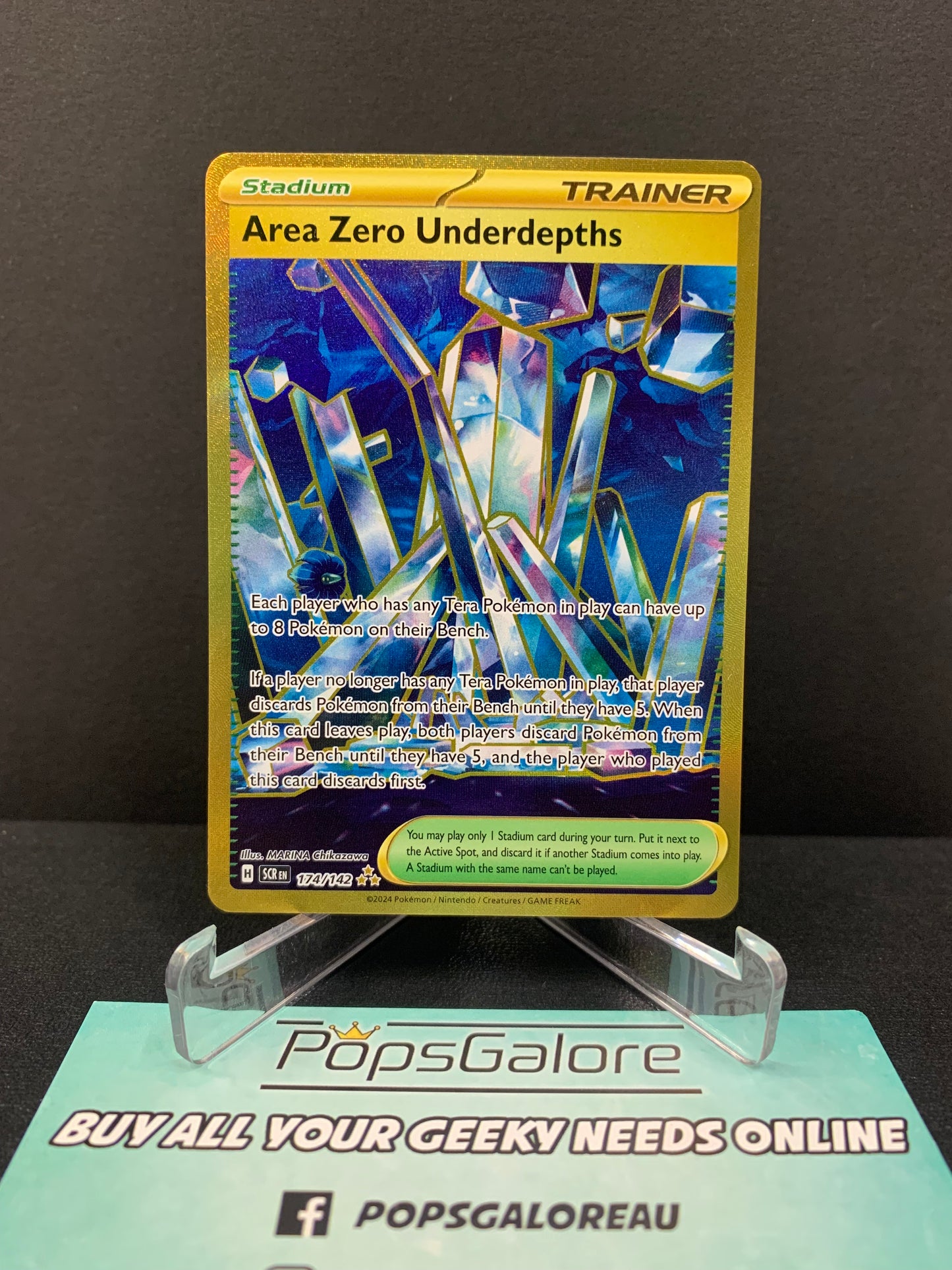 Area Zero Underdepths 174/142 - Pokemon TCG SV: Stellar Crown