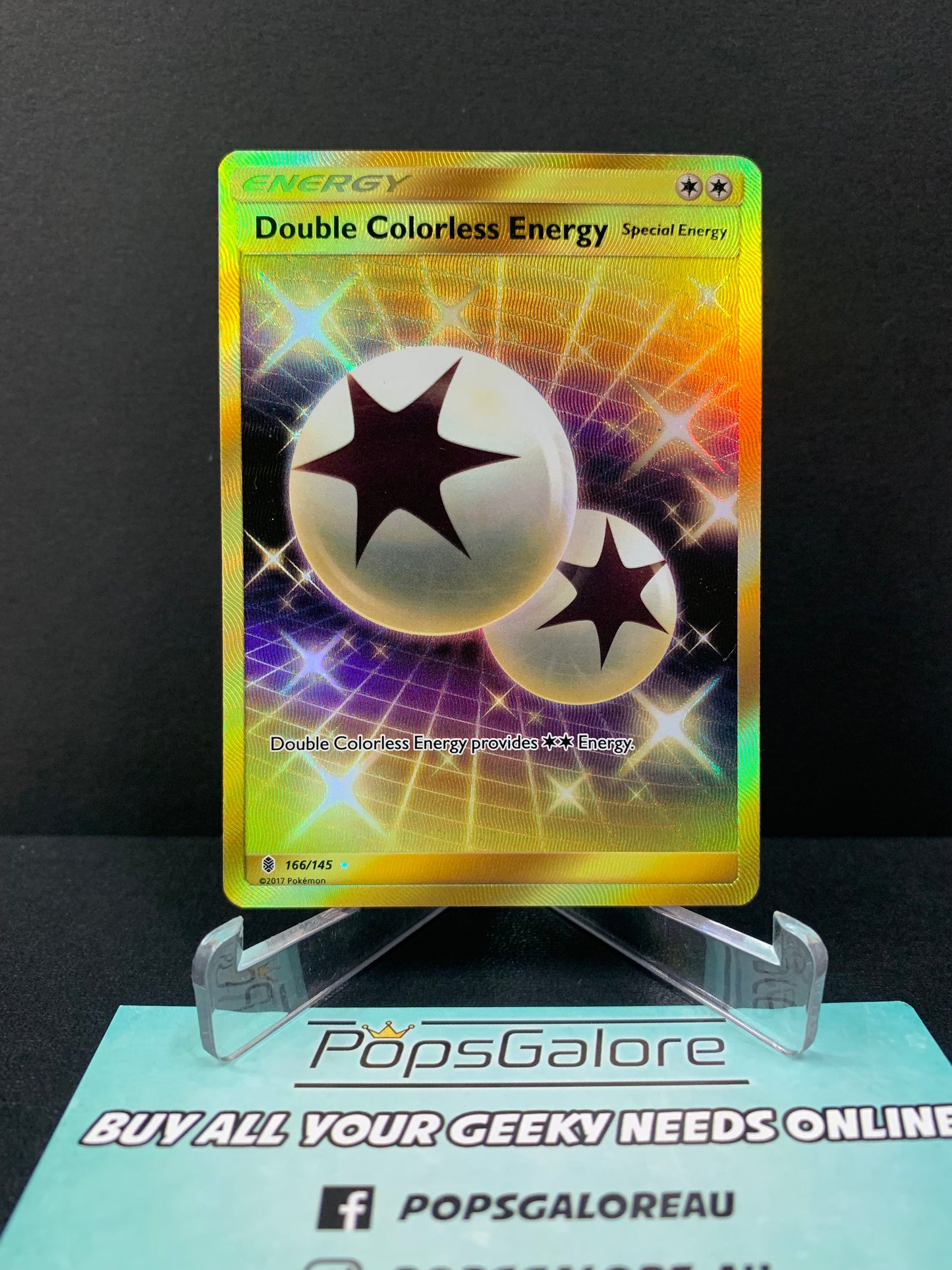 Double Colorless Energy 166/145 - Pokemon TCG S&M: Guardians Rising