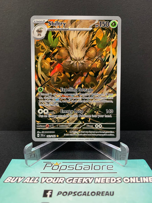 Shiftry 163/162 - Pokemon TCG SV: Temporal Forces