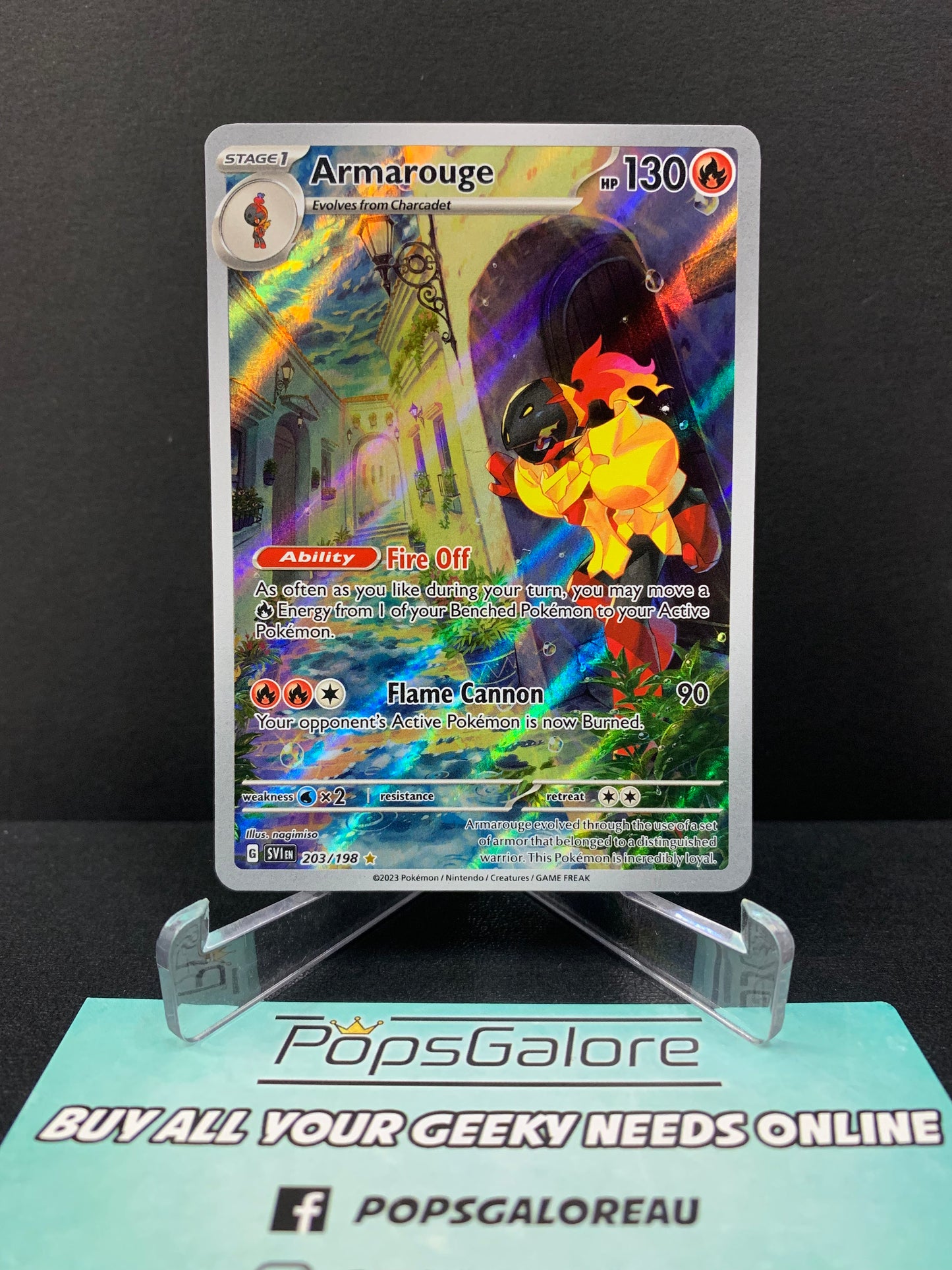 Armarouge 203/198 - Pokemon TCG Scarlet & Violet: Base