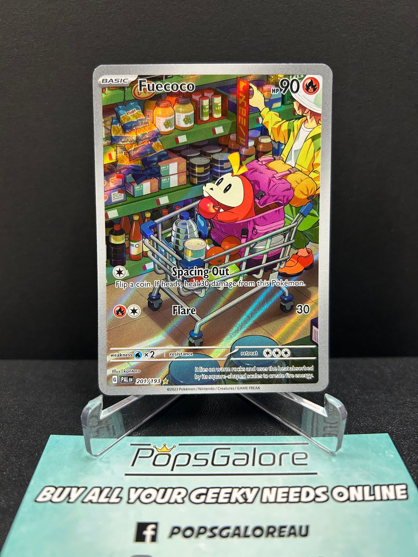 Fuecoco 201/193 - Pokemon TCG SV: Paldea Evolved (LP)