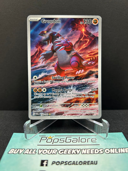 Groudon 199/182 - Pokemon TCG S&V: Paradox Rift