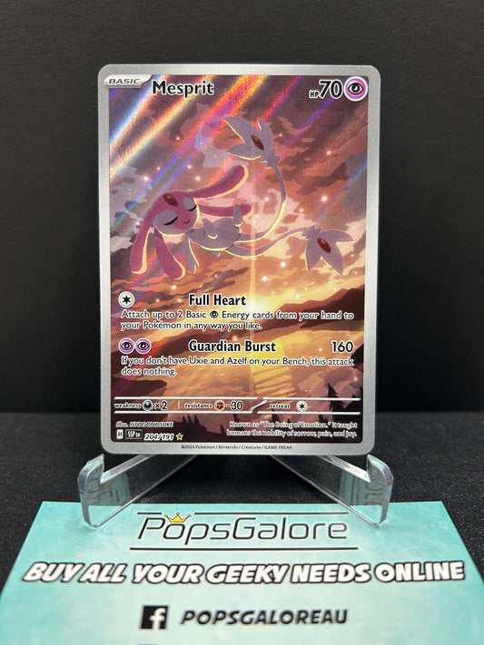 Mesprit 204/191 - Pokemon TCG SV: Surging Sparks