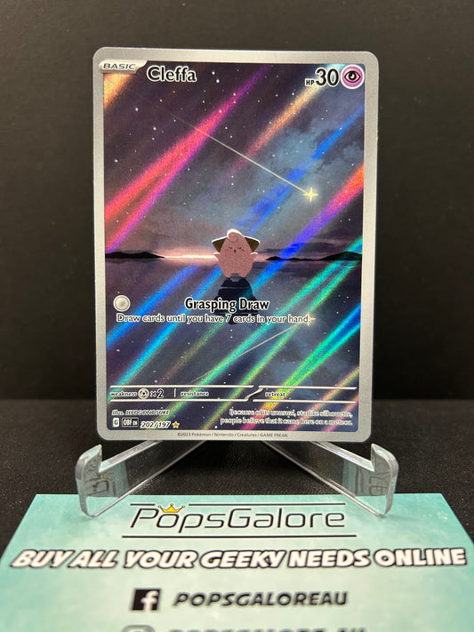 Cleffa 202/197 - Pokemon TCG SV: Obsidian Flames