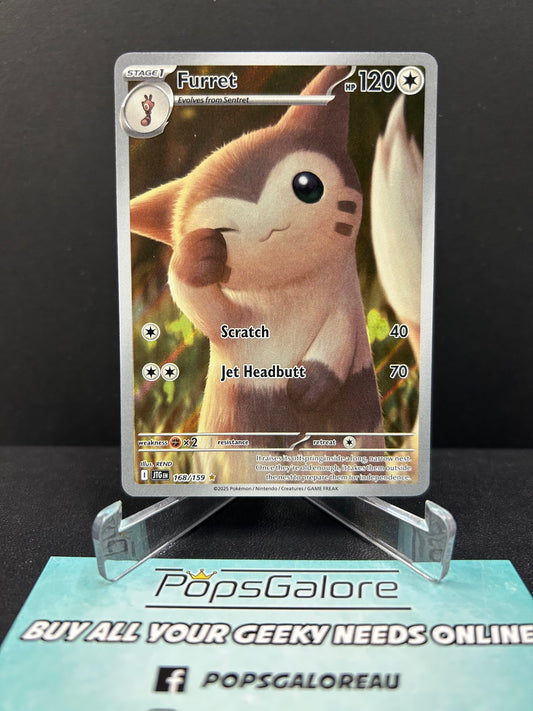 Furret 168/159 - Pokemon TCG SV: Journey Together