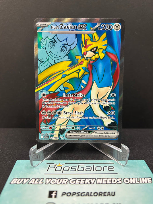 Hop's Zacian ex 176/159 - Pokemon TCG SV: Journey Together