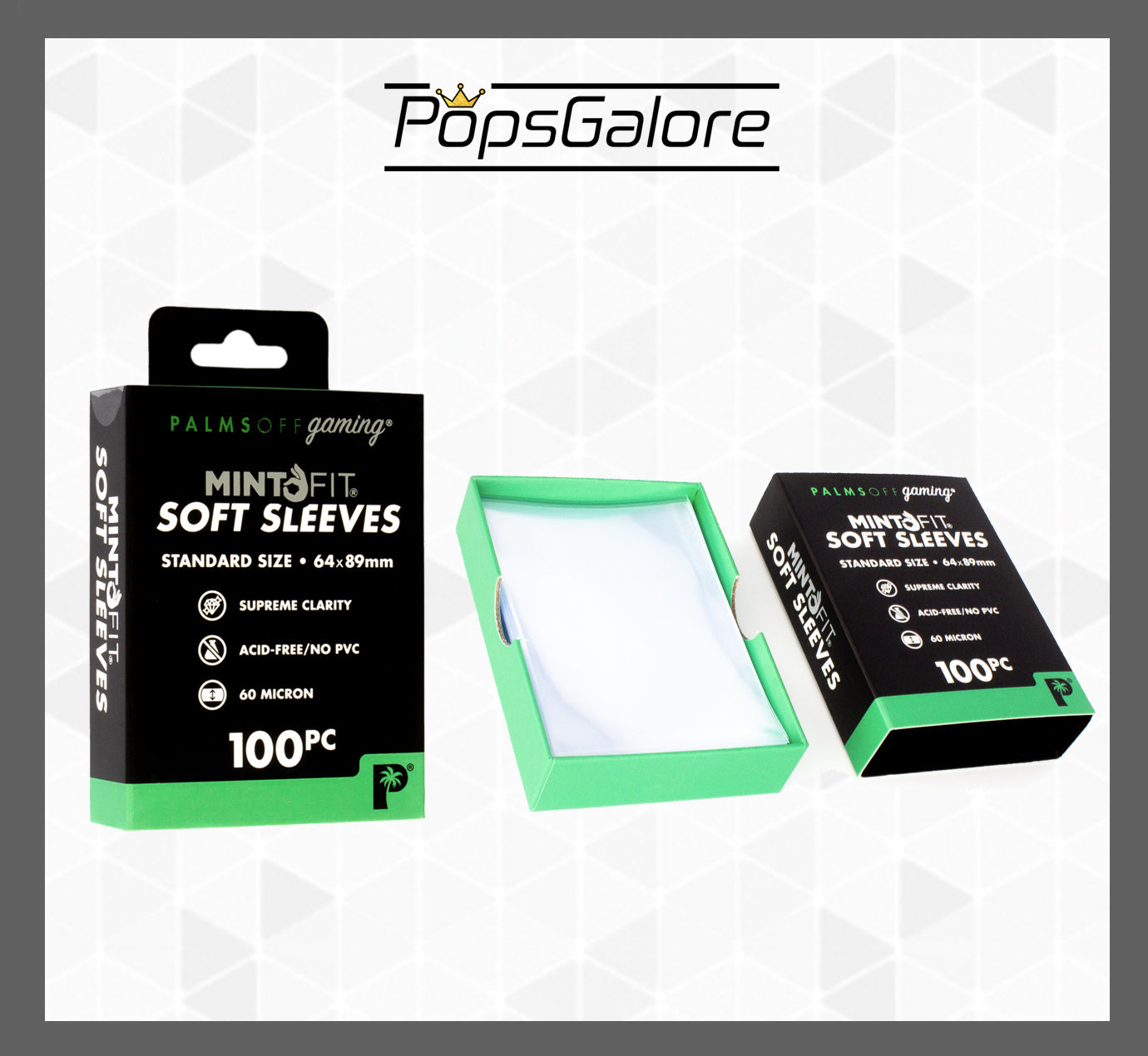 Mint-Fit Soft Sleeves - 100pc - POG
