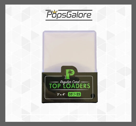 35pt Top Loaders - 25 Pack - POG